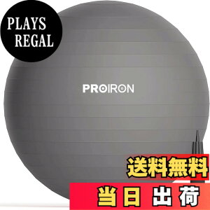 �y���������zPROIRON �o�����X�{�[�� �΂�񂷂ځ[�� 55cm 65cm 75cm (6�F) ���� �W���{�[�� �t�B�b�g�l�X�{�[�� �A���`�o�[�X�g �ω׏d300kg �n���h�|���v�t �F�F�O���[�A�T�C�Y�F68-75cm/ L