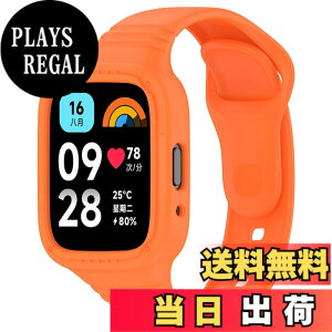 �y���������z[Comtax] �V���R���o���h for Xiaomi Redmi Watch 3 Active �o���h �����p�X�g���b�v �X�|�[�c�o���h ��̌^�o���h �����x���g �_�炩�� ���߉\ Xiaomi Redmi Redmi Watch3 lite �p �F�F�I�����W