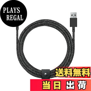 �y���������zNATIVE UNION�i�l�C�e�B�u���j�I���jBelt Cable USB-C to USB-A (1.2m/3m) �}���[�d�P�[�u�� ���U�[�X�g���b�v�t��iPhone 16, Samsung Galaxy Z Fold 6, Flip 6, S24 Ultra, Pixel 9 Pro, iPad Pro�Ή� �F�FCosmos�i�R