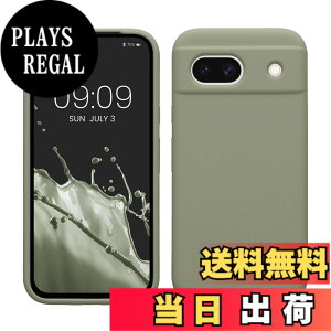 �y���������zkwmobile �X�}�z�P�[�X Google Pixel 8a�Ή� �P�[�X - TPU ���L�b�h �V���R�� �J�o�[ - �ϏՌ� ���h�~ �T���T�� Case �F�F�O���[���O���[�A�T�C�Y�FPixel 8a