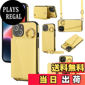 �y���������zXKringCKPTcs Wallet Case for iPhone 13 �F�F�C�G���[�A�T�C�Y�FiPhone 13