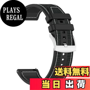 �y���������z[SHEAWA] for HUAWEI WATCH GT6/5 Pro 46mm/GT6 46mm �o���h �x���g �����o���h �V���R��+�i�C���� WATCH GT5/4/3 Pro 46MM �X�|�[�c �ւ��x���g �݊��i �X�g���b�v 22mm �A�N�Z�T���[ �F�F�u���b�N�A�T