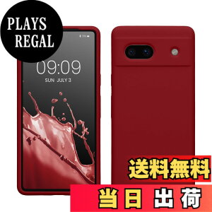 �y���������zkwmobile �X�}�z�P�[�X Google Pixel 7a�Ή� �P�[�X - TPU ���L�b�h �V���R�� �J�o�[ - �ϏՌ� ���h�~ �T���T�� Case �F�F���o�[�u���b�h�A�T�C�Y�FPixel 7a