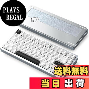 �y���������z�yWOBKEY Rainy75�L�[�{�[�h�z�J���̂悤�ȑŌ��� ���J�j�J���L�[�{�[�h 3WAY�ڑ� OS�݊��� �z�b�g�X���b�v��VIA�̑Ή� �J�X�^�}�C�Y�� �K�X�P�b�g�f�U�C�� �A���~�j�E���f�ގg�p RGB