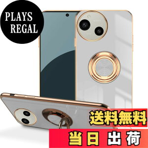 �y���������zLuFiYa �P�[�X �����O�t�� �J�o�[ TPU�f�� �X�^���h�@ �X�}�z�P�[�X �y�� �ϏՌ� ���� �C�菝�h�~ �����h�~ �ԍڃz���_�[ 360°��] �P�[�X �F�F�z���C�g�A�T�C�Y�FAQUOS R9 5G
