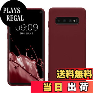 �y���������zkwmobile �X�}�z�P�[�X Samsung Galaxy S10�Ή� �P�[�X - �ϏՌ� ����~�� �\�t�g TPU �V���R�� - ���F �F�F�{���h�[�o�C�I���b�g