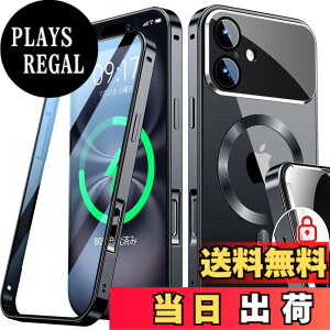 �y���������zRosycover�y�V�����̈�̌^�����Y�E���J�j�J�����b�N�ziPhone �p�� �P�[�X Magsafe�Ή� [360°�S�ʕی�E���ʋ����K���X] �F�F�u���b�N�A�T�C�Y�FiPhone 16 Plus �p