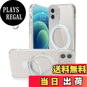 �y���������ziPhone mini �p �P�[�X Magsafe�Ή��y Magsafe�����O�X�^���h �z���_�[ ��̌^�E�X�g���b�v1��t���z�A�C�t�H�� �~�j �J�o�[ �X�^���h�@�\ �c�����Ή� HILEGENER �X�}�z�P�[�X �ϏՌ� iPhone