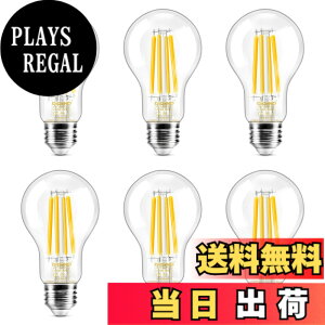 �y���������zDiCUNO LED�d�� E26���� �d���F �t�B�������g�d�� 2700K �G�W�\���d�� ��ʓd���` �N���A�^�C�v �S���� �ȃG�l A60 �������Ή� �F�F12W(120W����)�A�T�C�Y�F6��