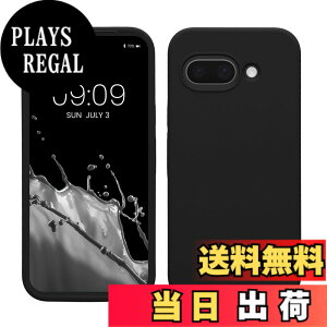 �y���������zkwmobile �X�}�z�P�[�X Google Pixel 9a�Ή� �P�[�X - TPU ���L�b�h �V���R�� �J�o�[ - �ϏՌ� ���h�~ �T���T�� Case �F�F�u���b�N�A�T�C�Y�FPixel 9a