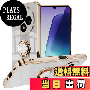 �y���������zLuFiYa �P�[�X �����O�t�� �J�o�[ TPU�f�� �X�^���h�@ �X�}�z�P�[�X �y�� �ϏՌ� ���� �C�菝�h�~ �����h�~ �ԍڃz���_�[ 360°��] �P�[�X �F�F�z���C�g�A�T�C�Y�FXiaomi Redmi 14C