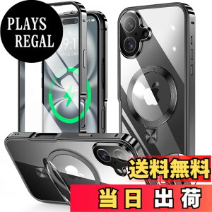 �y���������ziPhone 14/15/ �V���[�Y �P�[�X �X�^���h�@�\�t���E�A�N�V�����{�^�� �F�F�u���b�N�A�T�C�Y�FiPhone 16 Plus