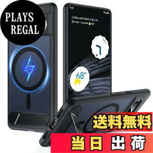�y���������zFNDMIL Google pixel 6 �p �P�[�X �F�F�u���b�N[Magsafe�Ή�]�X�^���h�t���A�T�C�Y�FGoogle Pixel 7