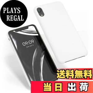 �y���������zkwmobile �X�}�z�P�[�X Apple iPhone XR�Ή� �P�[�X - TPU ���L�b�h �V���R�� �J�o�[ - �ϏՌ� ���h�~ �T���T�� Case �F�F�z���C�g