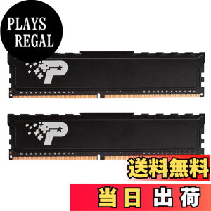 �y���������zPATRIOT DDR4 2666MHz PC4-21300 CL19 �q�[�g�V���N�t �F�FUDIMM�A�T�C�Y�F8GBx2���g �q�[�g�V���N�t