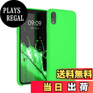 �y���������zkwmobile �X�}�z�P�[�X Apple iPhone XR�Ή� �P�[�X - TPU ���L�b�h �V���R�� �J�o�[ - �ϏՌ� ���h�~ �T���T�� Case �F�F���C���O���[��