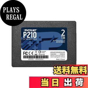 �y���������zPatriot P210 Parent Solid State Drive SSD �T�C�Y�F2TB