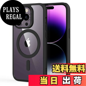 �y���������zESR iPhone 16 �P�[�X�y�J�����R���g���[���EMagsafe�Ή��z �F�F�N���A_�u���b�N�A�T�C�Y�FiPhone 14 Pro