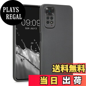 �y���������zkwmobile �ی�P�[�X Xiaomi Redmi Note 11 / Note 11S�Ή� - �ϏՌ� �X�}�z�P�[�X TPU�ی� �\�t�g �V���R�� ���^���b�N �]�f�B�A�b�N �u���[ �F�F���^���b�N �O���[