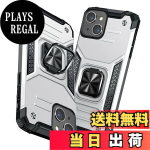 �y���������zTMUJWS iPhone 14 Plus �p�P�[�X �����O �Ռ��z�� �ϏՌ� TPU+PC�o���p�[ ��d�\�� �ČRMIL�K�i �S�ʕی�J�o�[ ����h�~ �ԍڃz���_�[�Ή� �C�菝�h�~ ����~�� �y�� ���^ �A�C�t�H�� 14 