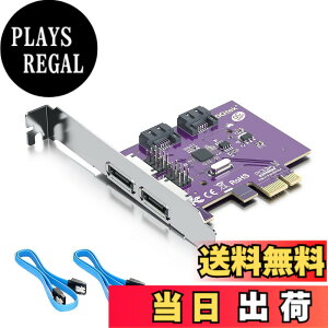 �y���������zPCIe SATA Card �F�F2�|�[�g, PCI-e X1�A�T�C�Y�F2�|�[�g, PCI-e X1