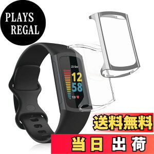 �y���������zkwmobile 2x �P�[�X Fitbit Charge 6 / Charge 5�Ή� �J�o�[ - �t���J�o�[ �V���R�� �ϏՌ� �S�̕ی� ����/���F �F�F���� / �V���o�[