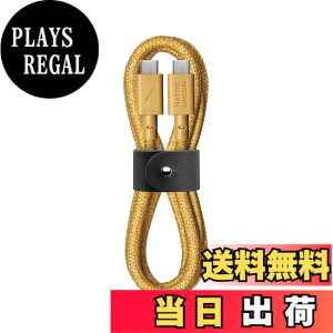�y���������zNative Union Type-C Belt Cable -USB-C to USB-C 4ft Ultra-Strong Charging Cable �F�FKraft