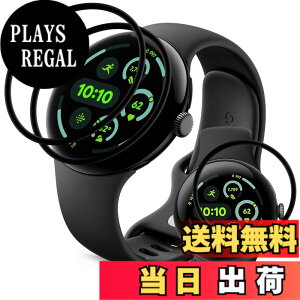 �y���������z�Ή� Google Pixel Watch 3 41mm �t�B���� �y3���Z�b�g �S�ʕی�z PET������ �Y�f�@�� 3D�Ȗ� �O�[�O�� �s�N�Z�� �X�}�[�g�E�H�b�` 3 41mm �t���ی�t�B���� �������� �����ߗ� ���h�~ �L