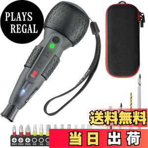 �y���������zYacooda �d���h���C�o�[ ���^ ���� �g���N3�i�K���� �y�������S�x�E�r�b�g�U��y���z �d��4N.m �蓮12N.m USB�[�d�� ���P�xLED���C�g DIY ����ȒP ����/���S�ґΉ� �F�F�u���b�N-���[