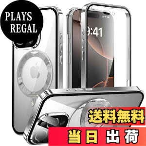 �y���������ziPhone 16 Pro Max �p ���� MagSafe�Ή� �P�[�X �A�C�t�H��16�v���}�b�N�X �A���~�o���p�[ 360°��]�X�^���h Uovon �X�}�z�P�[�X �A�C�z��16�v���}�b�N�X �S�ʕی� �J�o�[ �J���������Y��