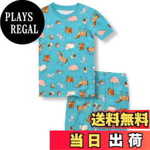 �y���������z[Vaenait Baby] �q���L�b�Y1-8�� �����p�W���}�Q�Ԓ����[���E�F�A�㉺�Z�b�g �r�X�R�[�X Shirring Colorful �F�FA08-Animal Farm�A�T�C�Y�F80
