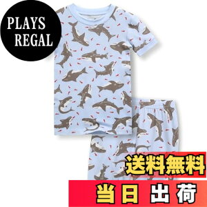 �y���������z[Vaenait Baby] �q���L�b�Y1-8�� �����p�W���}�Q�Ԓ����[���E�F�A�㉺�Z�b�g �r�X�R�[�X Shirring Colorful �F�FA05-Fun Shark�A�T�C�Y�F80