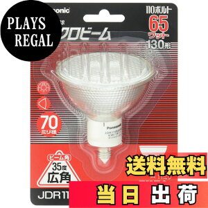 �y���������z�p�i�\�j�b�N �n���Q�������v �_�C�N���r�[�� 110V 65W�` E11���� JDR110V65W