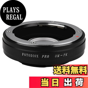 �y���������zFotodiox Pro�����Y�}�E���g�A�_�v�^�[�A�Z���N�e�B�u35mm Olympus Zuiko�����Y����y���^�b�N�XK�}�E���g�J�����A�_�v�^�[(�݊����̂��郌���Y���X�g��������������)�AOM-PK Pro�B �F�F