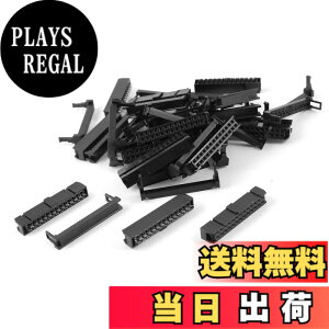 �y���������zuxcell IDC�R�l�N�^�w�b�_ IDC�s���w�b�_ FC-26P 26�s�� 2.54mm �s�b�` 15���� �F�F�u���b�N