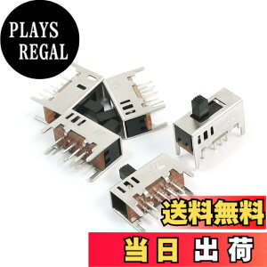 �y���������zuxcell �X���C�h�X�C�b�` �N���j�[�NDC50V 0.5A 8�s�� PCB3�|�W�V����DP3T����