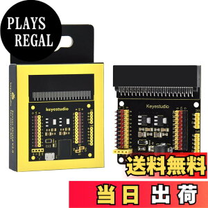 �y���������zKEYESTUDIO �Z���T�[ �V�[���h �g���{�[�h for BBC Micro:bit Microbit �p �}�C�N���r�b�g �u���C�N�A�E�g �d�q�H��
