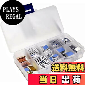 �y���������zPastall �q�[�g�V���N�L�b�g 100�� (8��ނ̃T�C�Y) ���d���S���e�[�v�t�� �A���~�j�E���q�[�g�V���N �N�[���[ ���q�[�g�V���N Raspberry Pi A B B+ 2/3/4/5�p �F�F�V���o�[/�S�[���h�B