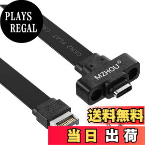 �y���������zMzhou USB 3.1 Gen2 Type-C to Type-E �t�����g�p�l���ϊ��A�_�v�^�[ - 10Gbps�����]�� / �}�U�[�{�[�h�ڑ��p / 50cm�P�[�u�� & ���t���l�W�t�� - PC�P�[�X/�f�X�N�g�b�v�Ή� (USB-C �����w�b�_