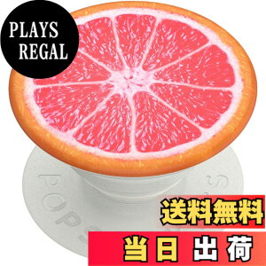 �y���������zPopSockets PG-Grapefruit Slice OW OW �|�b�v�\�P�b�c �X�}�z�A�N�Z�T�� iPhone/Android