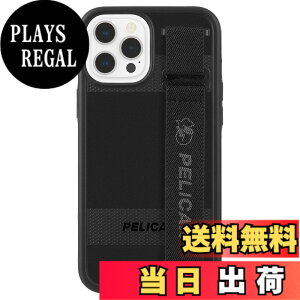 �y���������z�yPelican by Case-Mate�z �R�ہEMIL-STD-810G �~���^���[�O���[�h 4.5m �����ϏՌ��n�C�u���b�h�P�[�X �y���J�� Protector Sling - Black/w Micropel for iPhone 12 / iPhone 12 Pro PP04 �F�FProtector Sling - Black