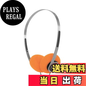�y���������zKoss x Retrospekt P/21 ���g���I���C���[�w�b�h�z���A���g���I�����W�t�H�[���A���߉\�ȃw�b�h�o���h�A�L��3.5mm�v���O�A�I�����W�u���b�N�A�V���o�[�B �F�F�I�����W