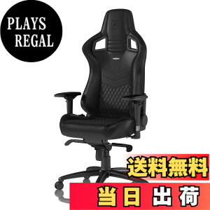 �y���������znoblechairs �Q�[�~���O�`�F�A �I�t�B�X�`�F�A EPIC �G�s�b�N ���A�����U�[ �u���b�N NBL-RL-BLA-002 �F�F�u���b�N�A�T�C�Y�F��126.5cm x 67cm x 56.5cm