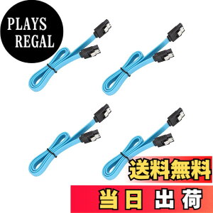 �y���������zSATA 3�P�[�u�� �V���A���P�[�u�� 4�{�Z�b�g (�X�g���[�g�^) �V���A��ATA3�P�[�u�� ���������h�~ �n�[�h�f�B�X�N/���w�h���C�u �œK ���b�`�t 50cm ���� 6Gbps�Ή� HDD SSD S-ATA III �f�[