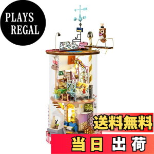 �y���������z�����ł��y���{�����̔��^���{��������t�zRobotime DIY �~�j�`���A�n�E�X �h�[���n�E�X �t�@���^�W�[�V���[�Y �F�F�g���x���[�A�T�C�Y�FW120xD140xH280mm