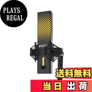 �y���������zEndgame Gear XSTRM USB Microphone USB �Q�[�~���O�}�C�N �R���f���T�[�}�C�N �F�F�u���b�N