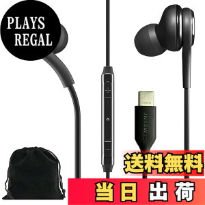 �y���������zSAMSUNG AKG Earbuds �I���W�i�� USB Type C �C���C���[�C���z�� �w�b�h�z�� �����R��&�}�C�N�t�� Galaxy A53 5G S22 S21 FE S20 Ultra Note 10 Note 10+ S10 Plus�p �ґg �x���x�b�g�|�[�`�t�� �u���b�N �F