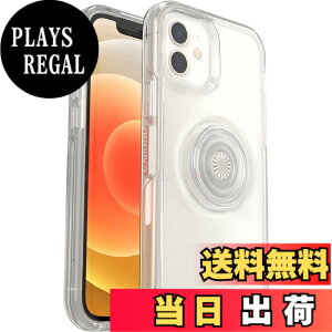 �y���������zOtterBox + Pop Symmetry�V���[�Y�P�[�X iPhone 12 Mini�p(12�APro�APro Max�ł͂���܂���)�񏬔��p�b�P�[�W- �F�F�N���A�A�T�C�Y�FiPhone 12 Mini