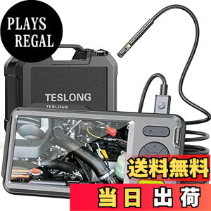 �y���������zTeslong �H�Ɨp�������J���� �ɍׂ�5.0mm �f���A���t�@�C�o�[�X�R�[�v ���׃����Y������ 5 IPS �X�N���[�����t���Ă��� �_���p�J���� �����J����5�C���`1080P IPS�X�N���[�� IP67�h���{
