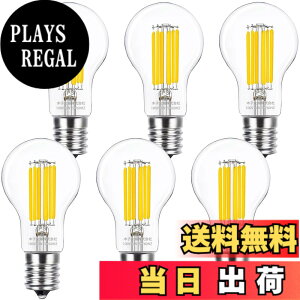�y���������zAcidea A40 LED�d�� 60W�` �t�B�������g �������a17mm �������Ή� led�G�W�\���d�� �ȃG�l 6W �d���F 2700K ���P�x 813lm �����Ή� �f�M�ގ{�H���Ή� �L�z���^�C�v PSE�F�؍ς� 6��